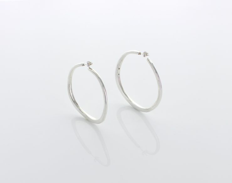 A photo of the 925 Sterling Silver Hoops product