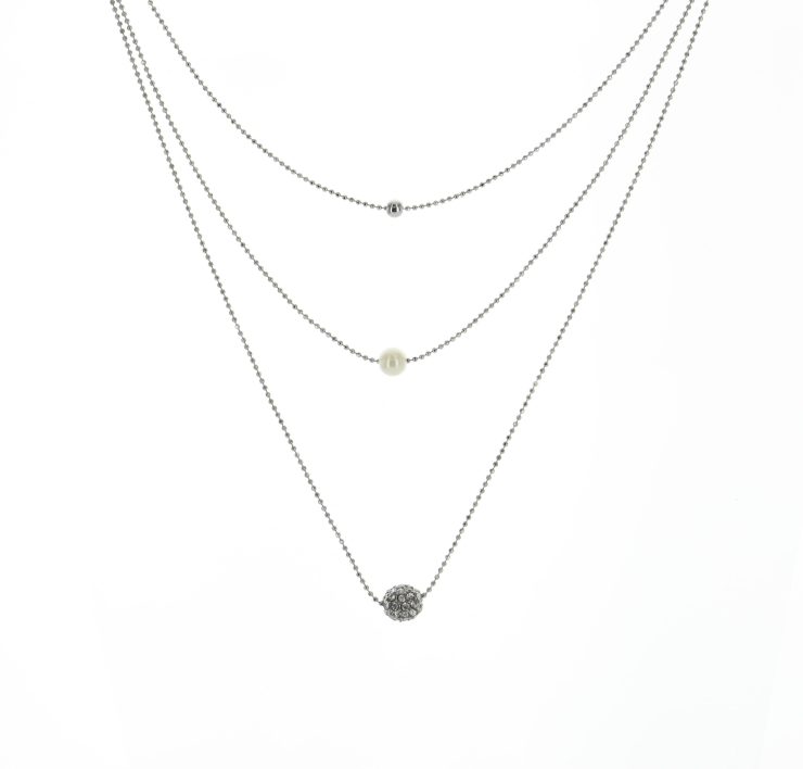 A photo of the Simple Stackable Necklace product