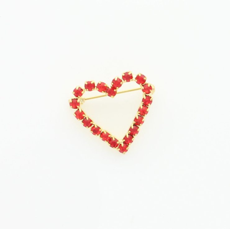 A photo of the Simple Red Heart Pin product