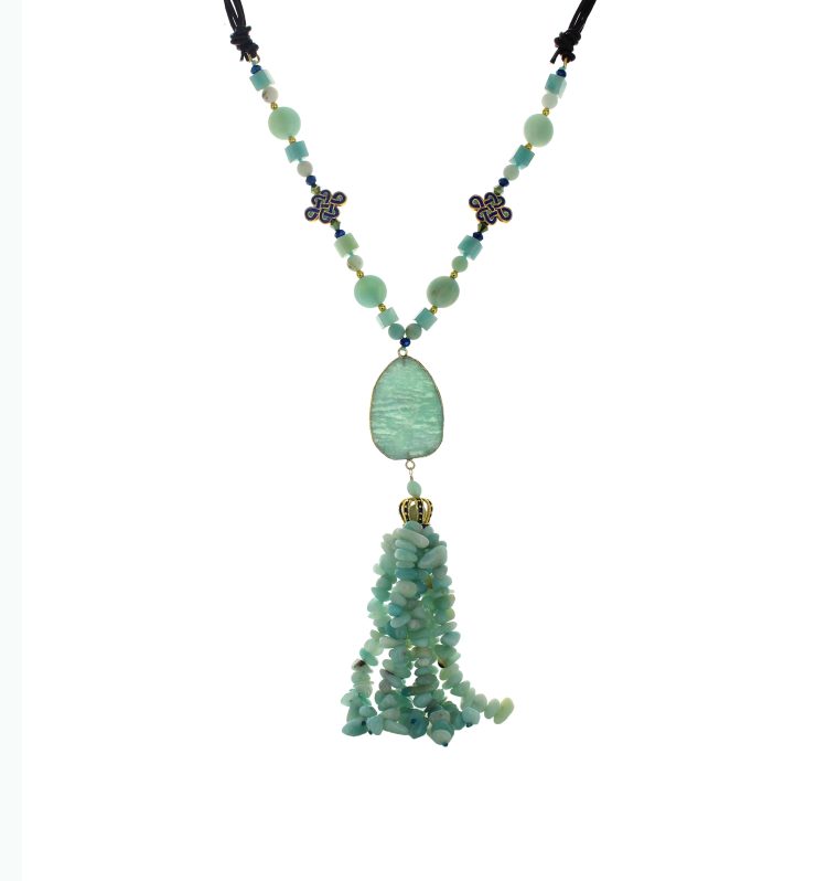 Aqua Stones Necklace - Best of Everything | Online Shopping