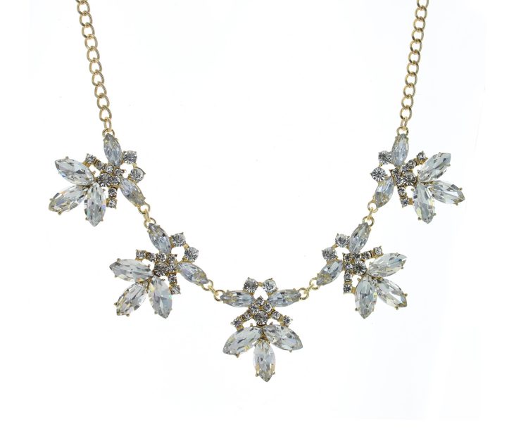 A photo of the Crystal Spring Necklace product