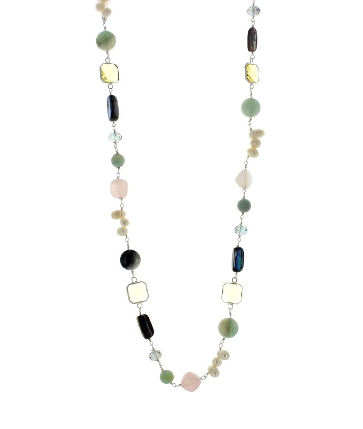 A photo of the Spring Beads Necklace product