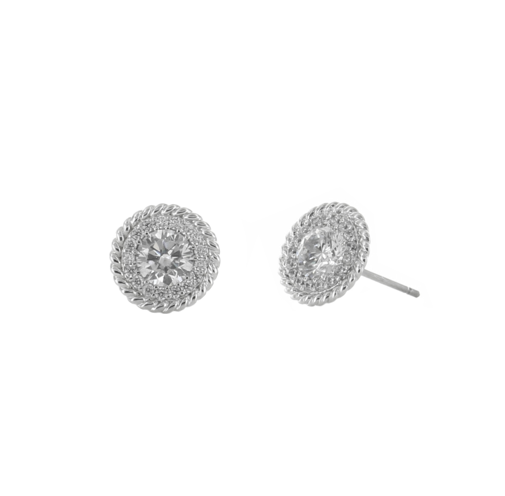 CZ Cable Studs - Best of Everything | Online Shopping