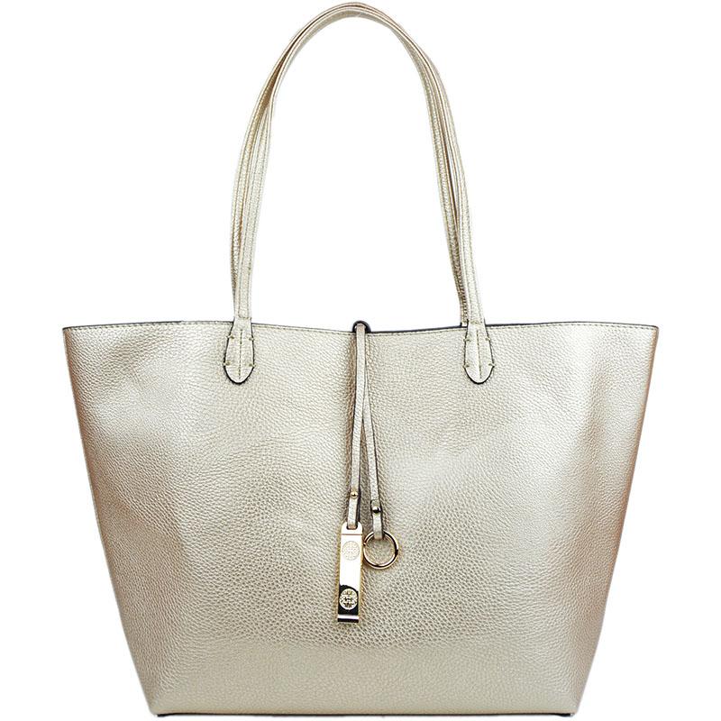 Rose Gold & Silver Reversible Tote - Best of Everything | Online Shopping