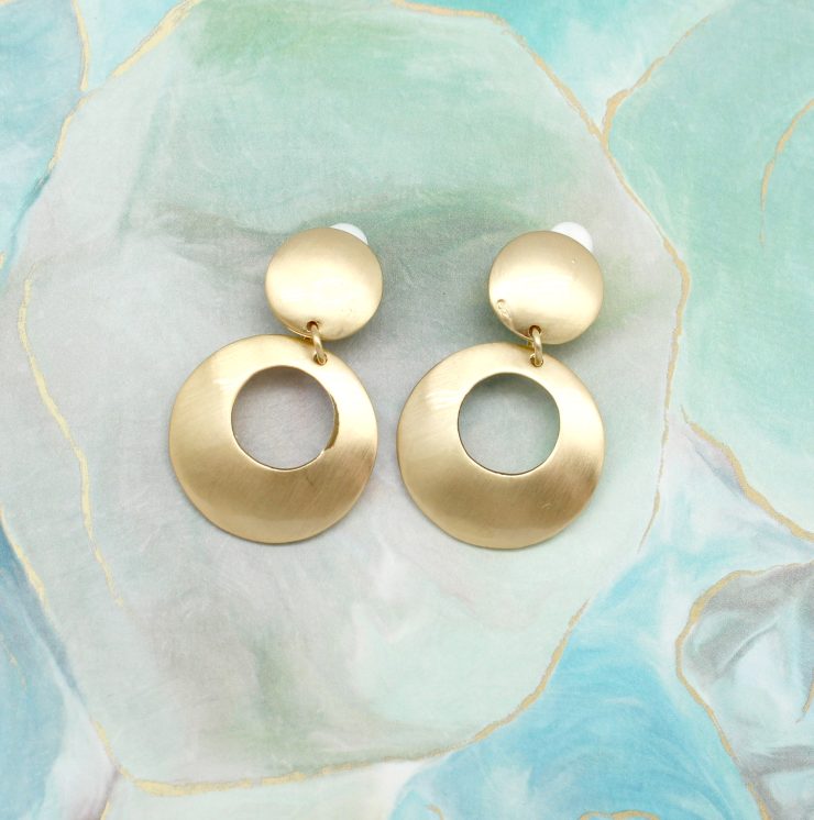 A photo of the Fashion Friendly Clip-On Earrings product