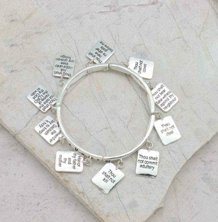 A photo of the The Commandments Bracelet product