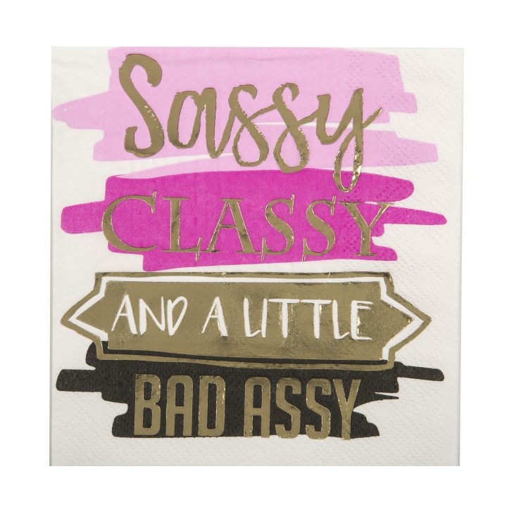 A photo of the Sassy Napkins product