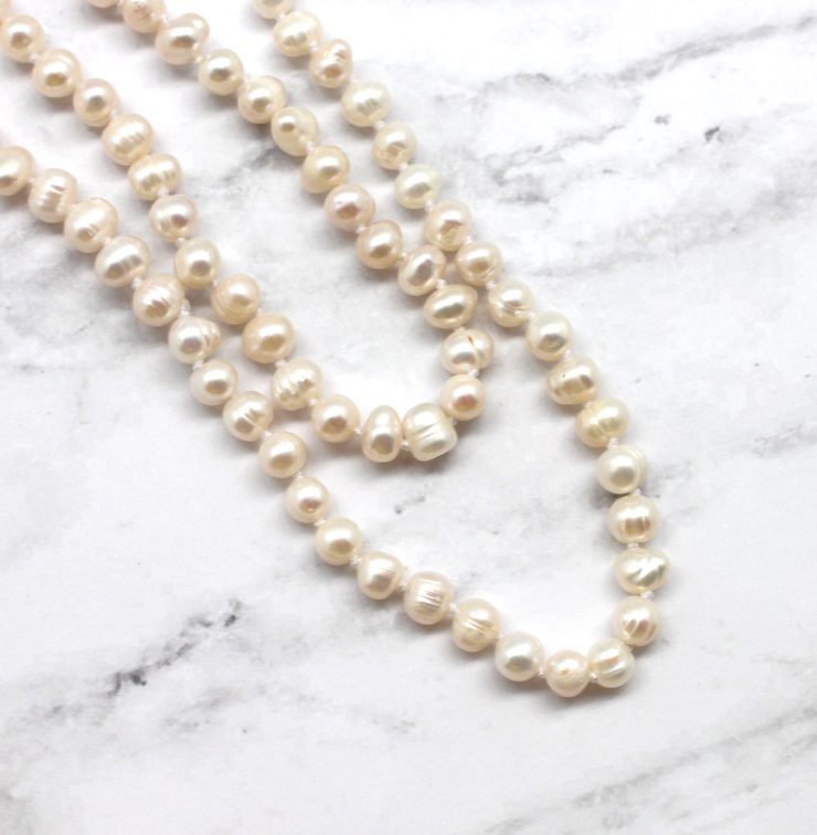 A photo of the The Timeless Pearl Necklace product