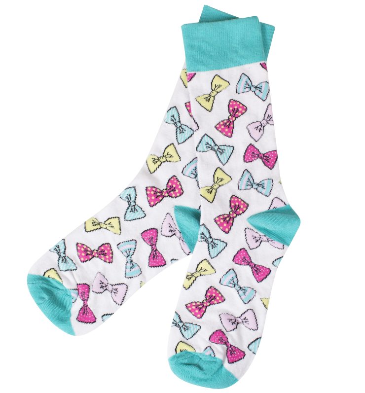 A photo of the Bow Tie Socks product