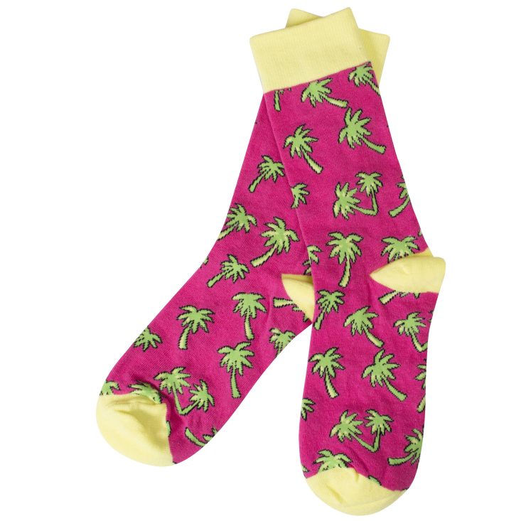 A photo of the Palm Tree Socks product