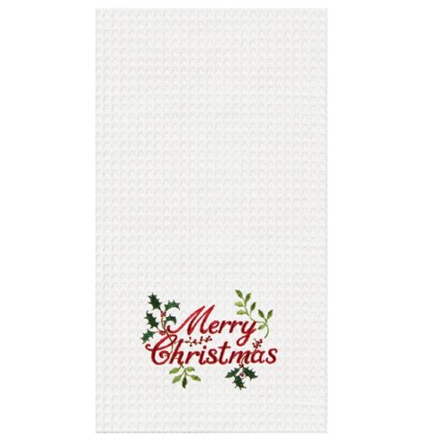 A photo of the Merry Christmas Towel product