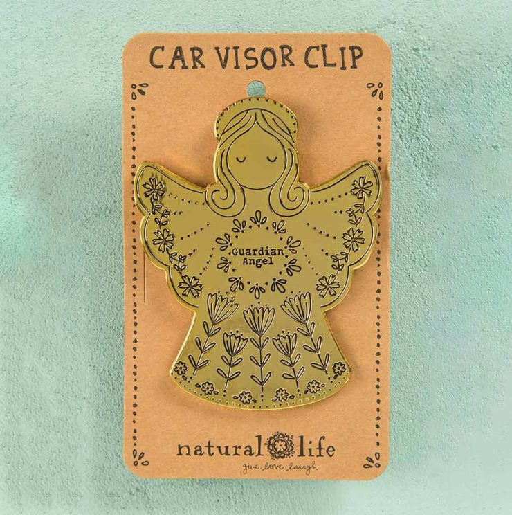 A photo of the Guardian Angel Visor Clip product
