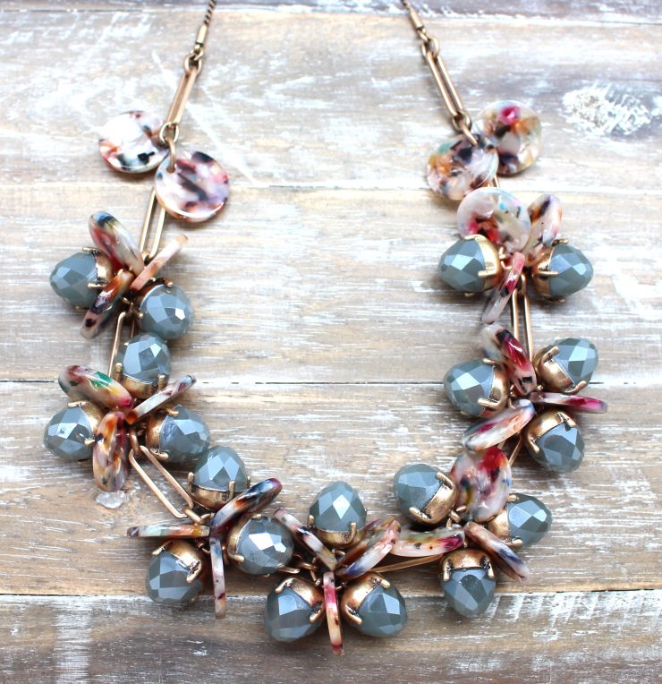 A photo of the Bead Blast Necklace product