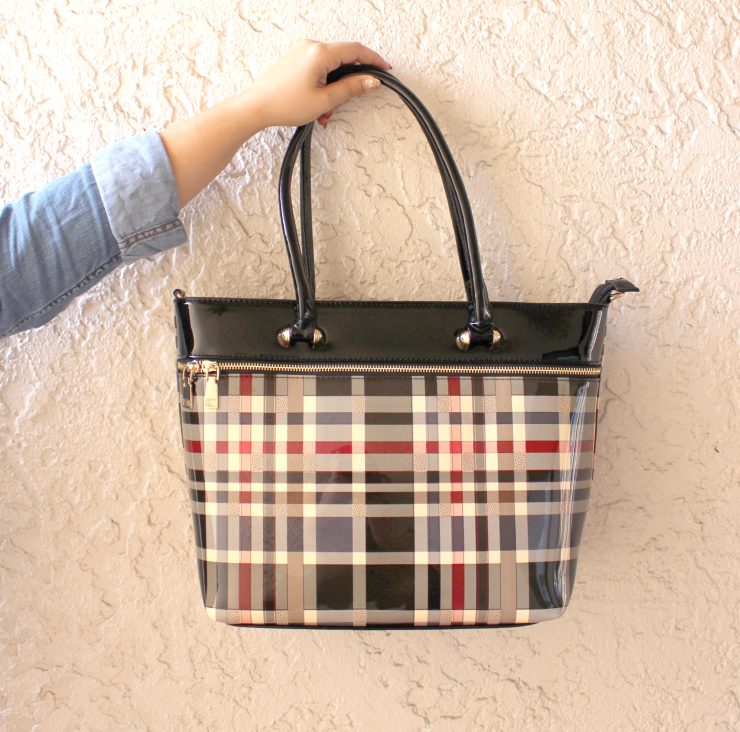 A photo of the Plaid Perfection Tote product