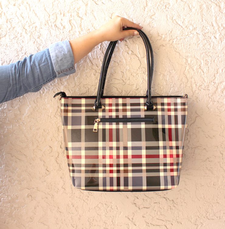 A photo of the Plaid Perfection Tote product