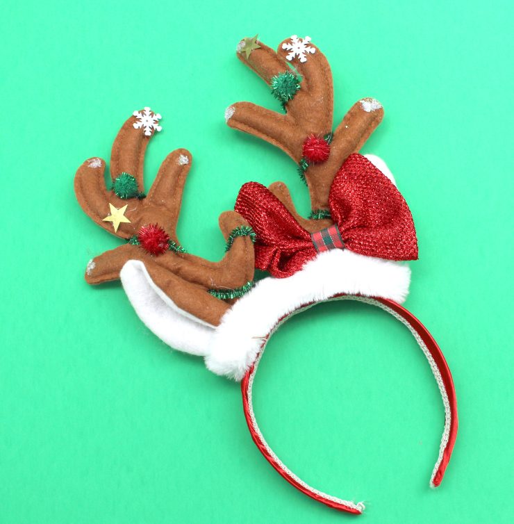 A photo of the Reindeer Antler Headband product