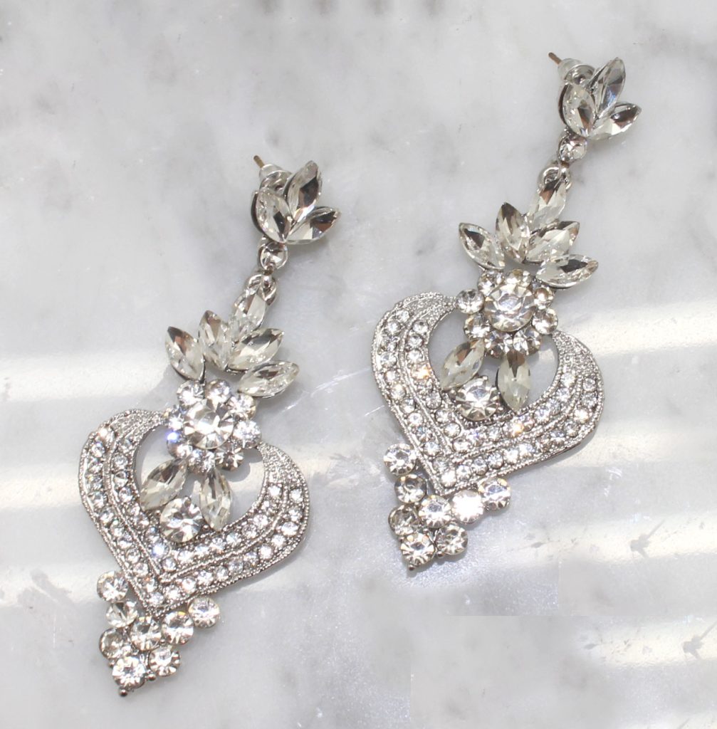 Rhinestone Diva Earrings - Best of Everything | Online Shopping