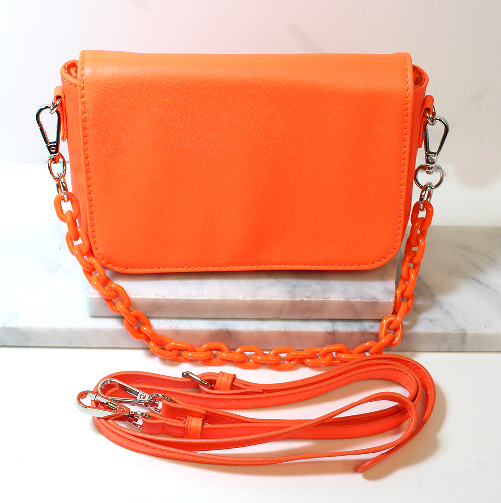 High Quality 19mm Bag Chain Orange Purse Chain Mini Bag Chain 