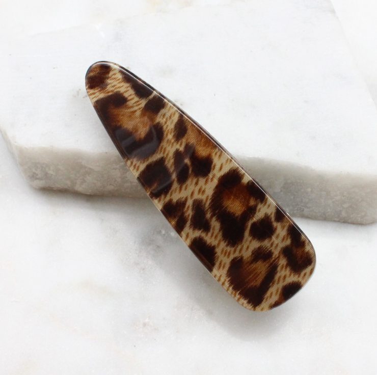 A photo of the Leopard Hair Clip product