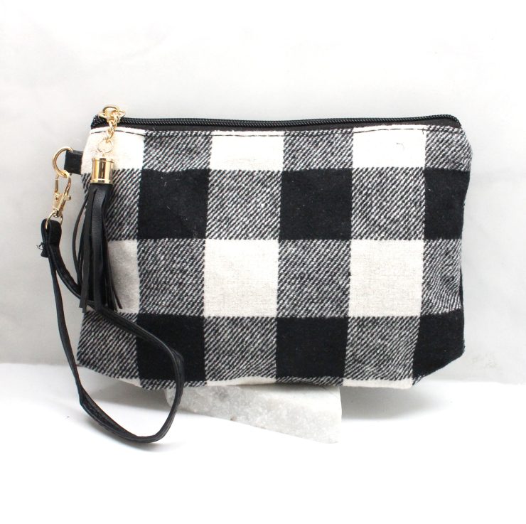 A photo of the Buffalo Check Pouch & Wirstlet product