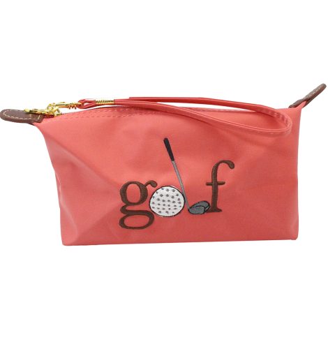 A photo of the Golf Cosmetic Nylon in Coral product