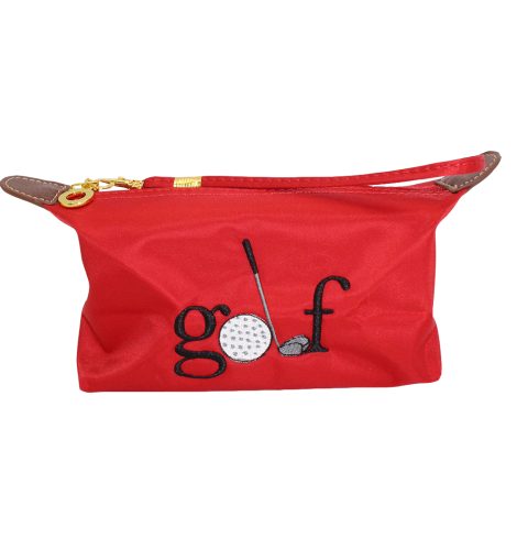 A photo of the Golf Cosmetic Nylon in Red product