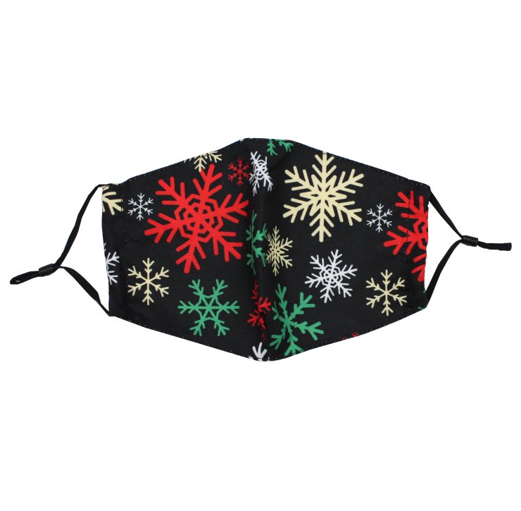 A photo of the Christmas Snowflake Face Mask product