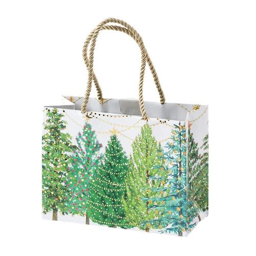 Christmas Trees with Lights Small Gift Bag - Best of Everything