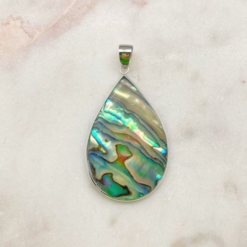 Teardrop Abalone Pendant - Best of Everything | Online Shopping