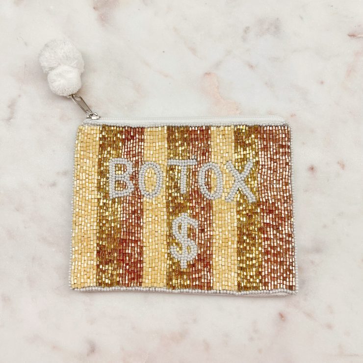 A photo of the Botox Beaded Coin Pouch product
