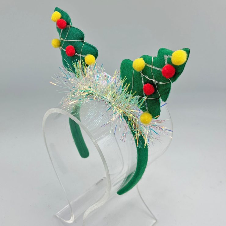 A photo of the Light Up Christmas Tree Headband product