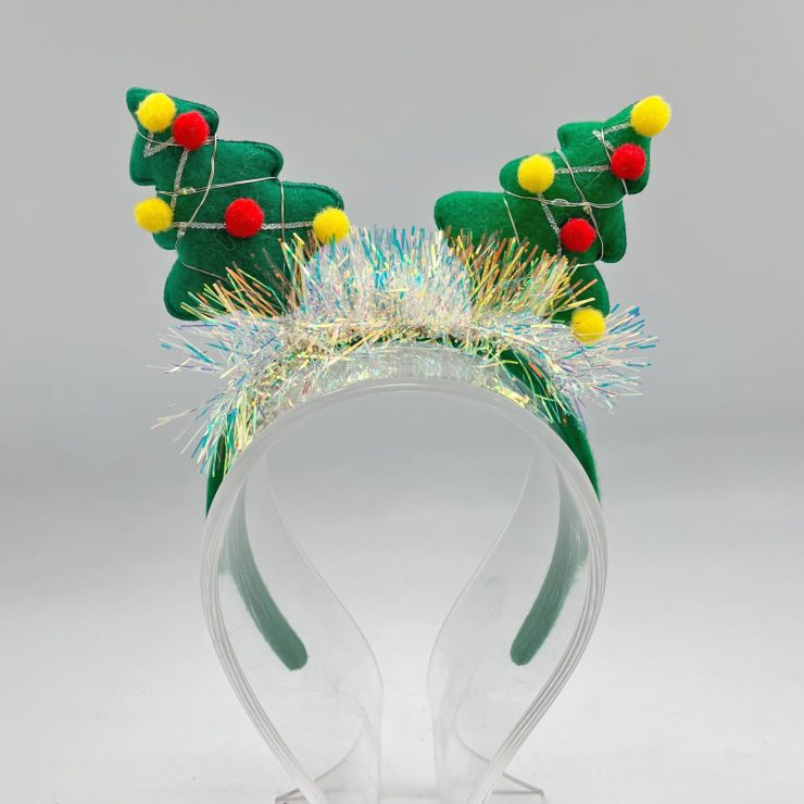 A photo of the Light Up Christmas Tree Headband product