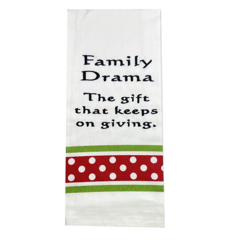 A photo of the Family Drama Towel product