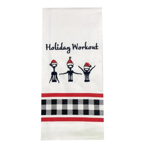 A photo of the Holiday Workout Towel product