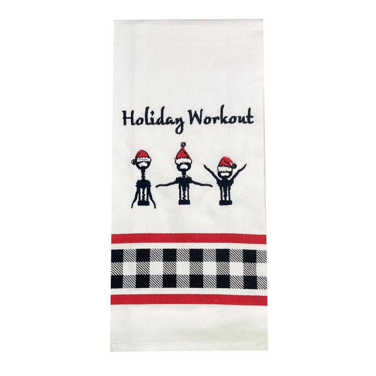 A photo of the Holiday Workout Towel product