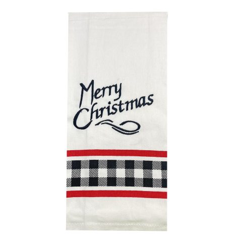 A photo of the Merry Christmas Towel product