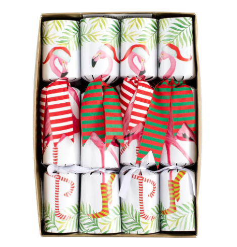 A photo of the Christmas Flamingo Crackers product