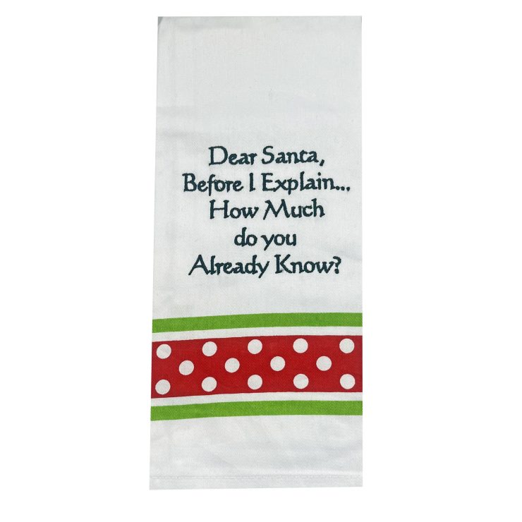 A photo of the How Much Do You Already Know Towel product