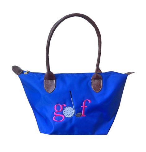 A photo of the Golf Nylon Tote in Royal Blue product