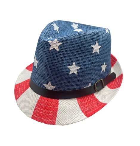 A photo of the American Flag Fedora product