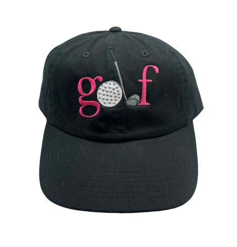 A photo of the Golf Hat in Black product