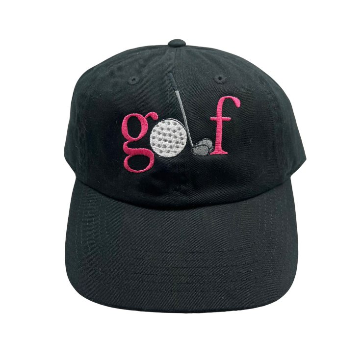 A photo of the Golf Hat in Black product