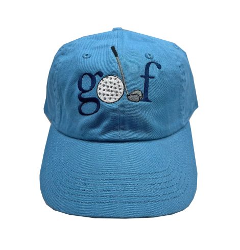 A photo of the Golf Hat in Sky Blue product