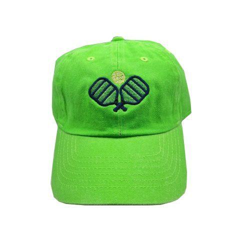 A photo of the Pickleball Hat in Lime Green product