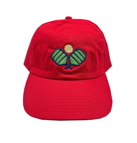 A photo of the Pickleball Hat in Red product