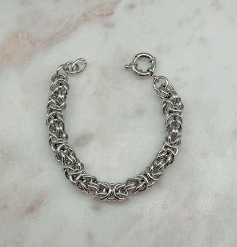 A photo of the Daia Bracelet in Silver product