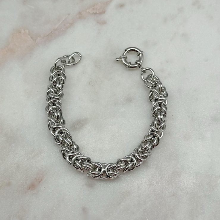 A photo of the Daia Bracelet in Silver product