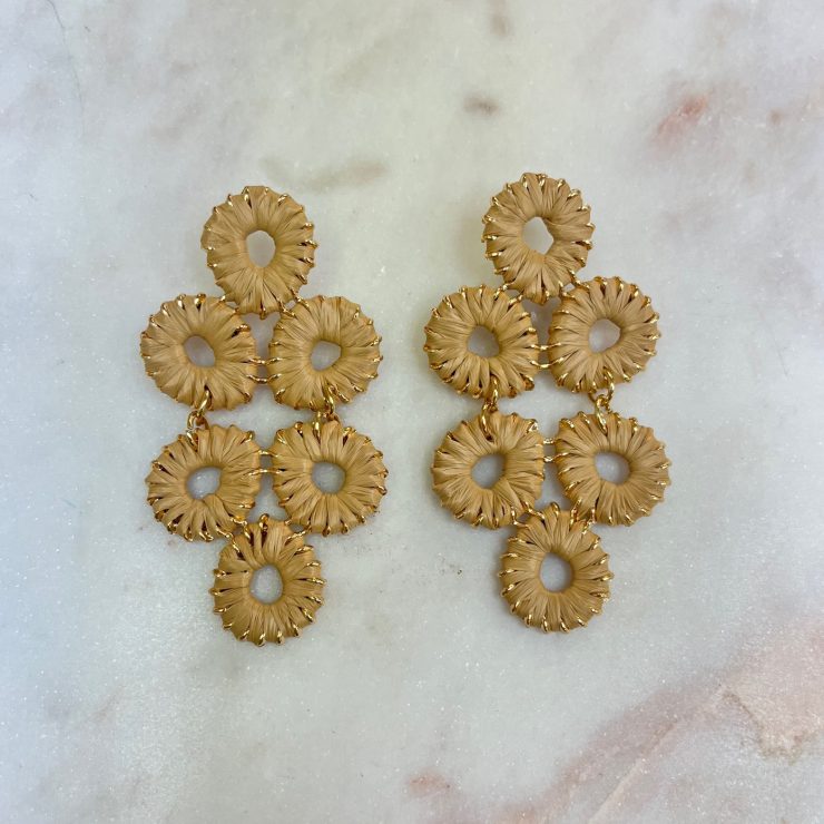 A photo of the Laney Earrings in Natural product