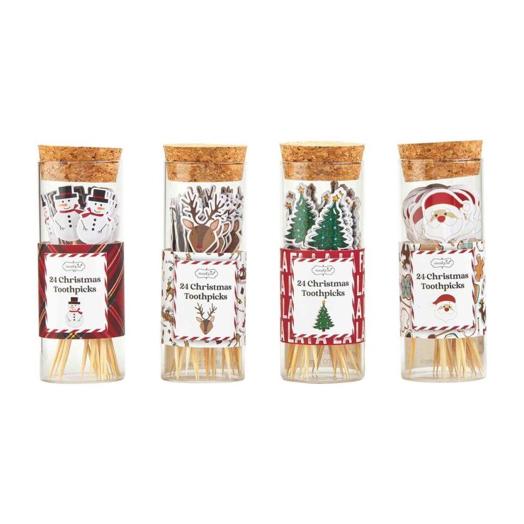 A photo of the Christmas Toothpick Jars product