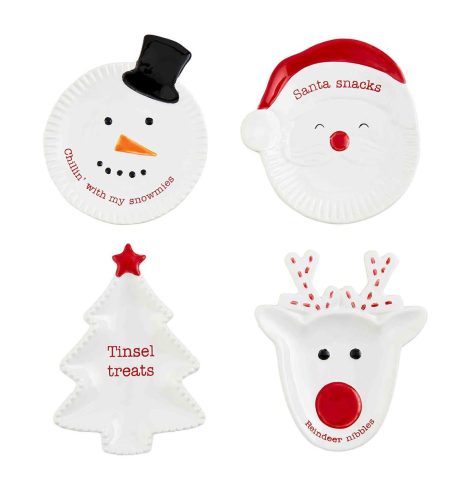 A photo of the Christmas Appetizer Plates product